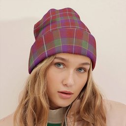 ScotsTee Shop Scottish Fitzgerald Dress Weathered Tartan Plaid Knit Beanie