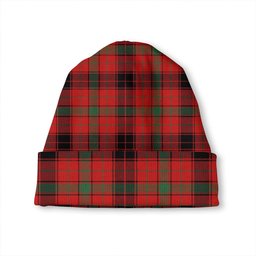 ScotsTee Shop Scottish Hebrides South Uist 02 Modern Tartan Plaid Knit Beanie