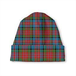 ScotsTee Shop Scottish Kidd Rock and Wheel Modern Tartan Plaid Knit Beanie