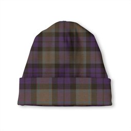 ScotsTee Shop Scottish MacArthur of Milton Weathered Tartan Plaid Knit Beanie