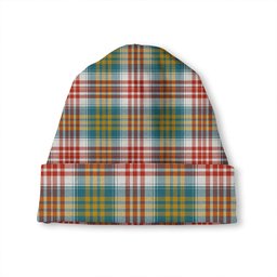 ScotsTee Shop Scottish Lysaght Dress Ancient Tartan Plaid Knit Beanie