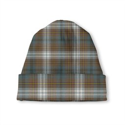 ScotsTee Shop Scottish Johnstone Dress (Johnson Dress) Weathered Tartan Plaid Knit Beanie