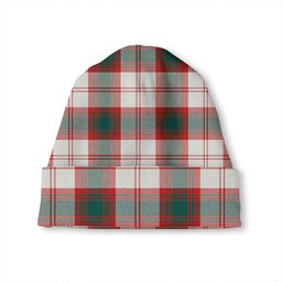 ScotsTee Shop Scottish Lindsay Dress Dance Red Modern Tartan Plaid Knit Beanie