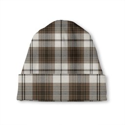 ScotsTee Shop Scottish Lamont Dress Weathered Tartan Plaid Knit Beanie