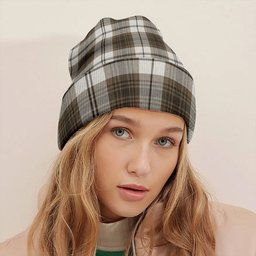 ScotsTee Shop Scottish Lamont Dress Weathered Tartan Plaid Knit Beanie