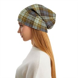 ScotsTee Shop Scottish Lochaber Scrapbook Modern Tartan Plaid Knit Beanie