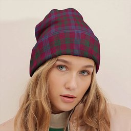 ScotsTee Shop Scottish Laing Artefact (Lang Artefact) Modern Tartan Plaid Knit Beanie
