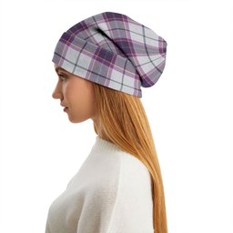 ScotsTee Shop Scottish Isle of Man Manx Dress Weathered Tartan Plaid Knit Beanie