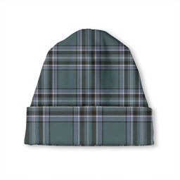 ScotsTee Shop Scottish Kelly Dress Weathered Tartan Plaid Knit Beanie