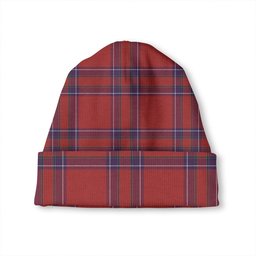ScotsTee Shop Scottish Inverness District (Inverness Earl of Inverness) Weathered Tartan Plaid Knit Beanie