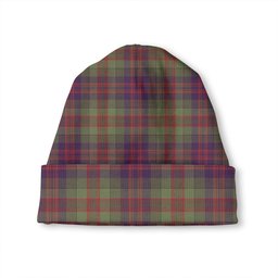 ScotsTee Shop Scottish Kilbarchan 6 Weathered Tartan Plaid Knit Beanie