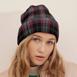 ScotsTee Shop Scottish Lindsay Hunting Modern Tartan Plaid Knit Beanie