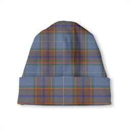 ScotsTee Shop Scottish Isle of Man Manx National Tartan Weathered Tartan Plaid Knit Beanie