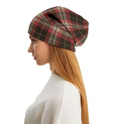 ScotsTee Shop Scottish Lindsay Hunting Weathered Tartan Plaid Knit Beanie