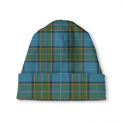 ScotsTee Shop Scottish Isle of Man Manx National Tartan Ancient Tartan Plaid Knit Beanie