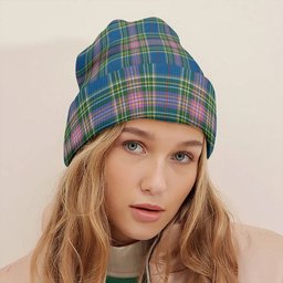ScotsTee Shop Scottish Isle of Man Manx 2 Ancient Tartan Plaid Knit Beanie