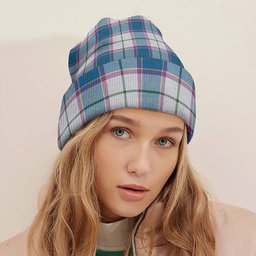 ScotsTee Shop Scottish Isle of Man Manx Dress Ancient Tartan Plaid Knit Beanie