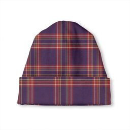 ScotsTee Shop Scottish Inverness Hunting (Inverness Duke of York 2) Weathered Tartan Plaid Knit Beanie
