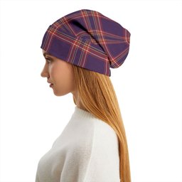 ScotsTee Shop Scottish Inverness Hunting (Inverness Duke of York 2) Weathered Tartan Plaid Knit Beanie