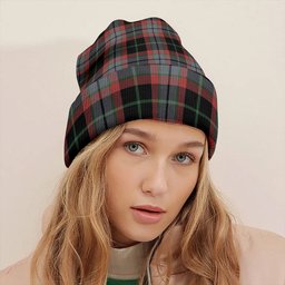 ScotsTee Shop Scottish Lindsay Hunting Ancient Tartan Plaid Knit Beanie