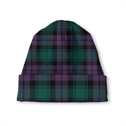 ScotsTee Shop Scottish MacArthur of Milton Modern Tartan Plaid Knit Beanie