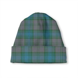 ScotsTee Shop Scottish Isle of Man Manx Centenary Ancient Tartan Plaid Knit Beanie