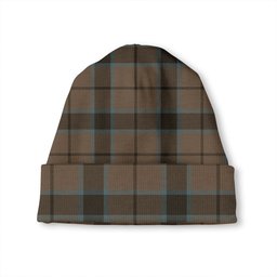ScotsTee Shop Scottish Innes Hunting Lyon Weathered Tartan Plaid Knit Beanie