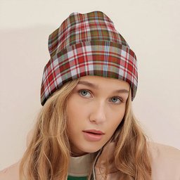 ScotsTee Shop Scottish Jacobite Dress 2 Modern Tartan Plaid Knit Beanie