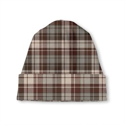 ScotsTee Shop Scottish Lochaber Scrapbook Weathered Tartan Plaid Knit Beanie