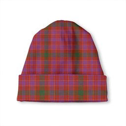 ScotsTee Shop Scottish Lumsden of Clova Ancient Tartan Plaid Knit Beanie
