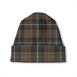 ScotsTee Shop Scottish MacRae Hunting (1715 variant) Weathered Tartan Plaid Knit Beanie