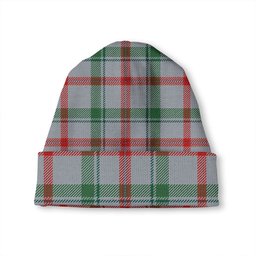 ScotsTee Shop Scottish Miss MacDougal (Personal) (MacLeod Arisaid) Modern Tartan Plaid Knit Beanie