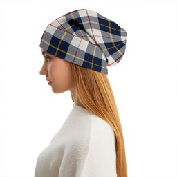 ScotsTee Shop Scottish MacRae of Conchra Modern Tartan Plaid Knit Beanie
