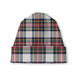 ScotsTee Shop Scottish Stewart Dress Modern Tartan Plaid Knit Beanie