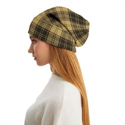 ScotsTee Shop Scottish MacLachlan Chief-s Dress Weathered Tartan Plaid Knit Beanie