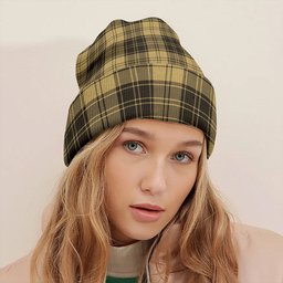 ScotsTee Shop Scottish MacLachlan Chief-s Dress Weathered Tartan Plaid Knit Beanie