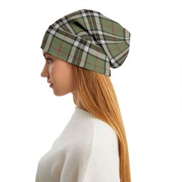 ScotsTee Shop Scottish Thomson Camel (MacThomas Thompson Camel) Weathered Tartan Plaid Knit Beanie