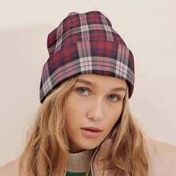 ScotsTee Shop Scottish MacDonald Dress- Irish Weathered Tartan Plaid Knit Beanie