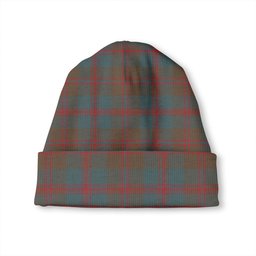 ScotsTee Shop Scottish Robertson of Struan Weathered Tartan Plaid Knit Beanie