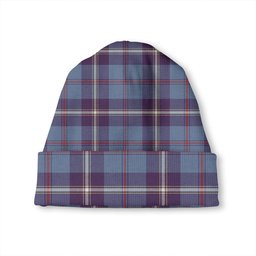 ScotsTee Shop Scottish MacRae of America Weathered Tartan Plaid Knit Beanie
