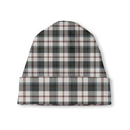 ScotsTee Shop Scottish MacNaughton Dress 2 Weathered Tartan Plaid Knit Beanie