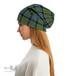 ScotsTee Shop Scottish MacDonald of Clanranald 2 (MacDonald of Clanranald- 2) Ancient Tartan Plaid Knit Beanie