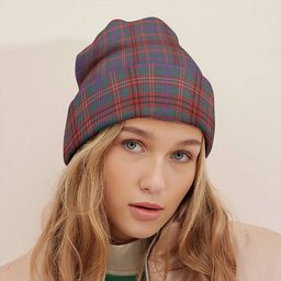 ScotsTee Shop Scottish MacCall (MacColl) Weathered Tartan Plaid Knit Beanie
