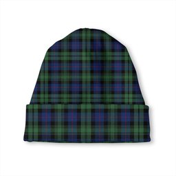 ScotsTee Shop Scottish Urquhart (Smibert) Modern Tartan Plaid Knit Beanie