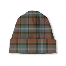 ScotsTee Shop Scottish Paisley District (Drennan District) Weathered Tartan Plaid Knit Beanie