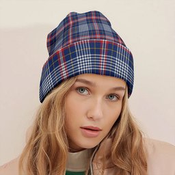 ScotsTee Shop Scottish Parker Dress USA Modern Tartan Plaid Knit Beanie