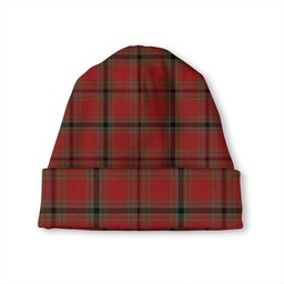 ScotsTee Shop Scottish MacDonald of Belfinlay Modern Tartan Plaid Knit Beanie