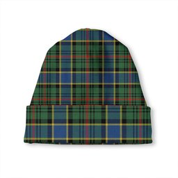 ScotsTee Shop Scottish Ogilvie of Inverarity (Wilson) Modern Tartan Plaid Knit Beanie