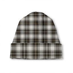 ScotsTee Shop Scottish MacFie of Colonsay Dress (MacPhee of Colonsay Dress) Weathered Tartan Plaid Knit Beanie