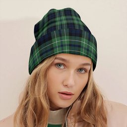 ScotsTee Shop Scottish MacNeil of Colonsay (MacNeil of Barra of Colonsay) Modern Tartan Plaid Knit Beanie